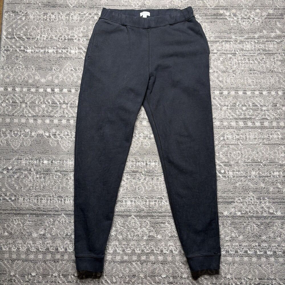 Sunspel Loopback Sweatpants Mens Small Navy Jogger Quiet Luxury Minimalist